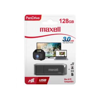 MEMORIA USB PD 128GB GRIS, MAXELL